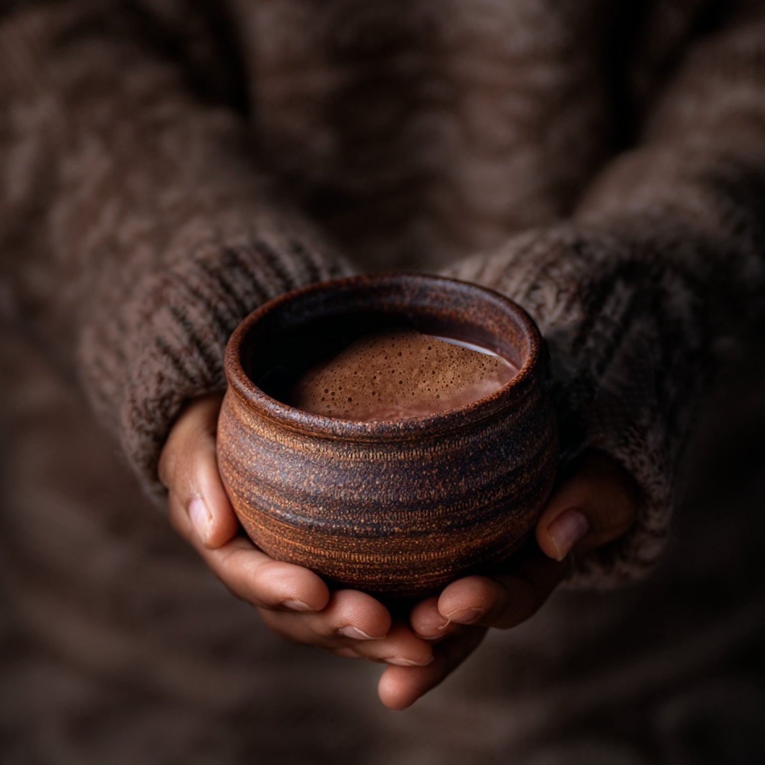 Limited Gift Edition — Ceremonial Cacao + Whole Cacao Beans in Chocolate in Wooden Tube